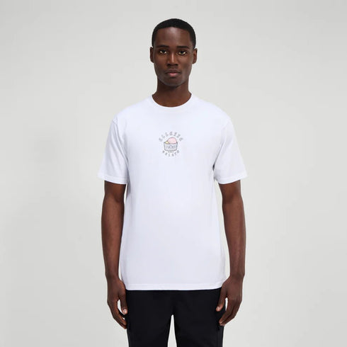 Ellesse tshirt for man אלס חולצה טישרט אוברסייז בצבע לבן לגבר
